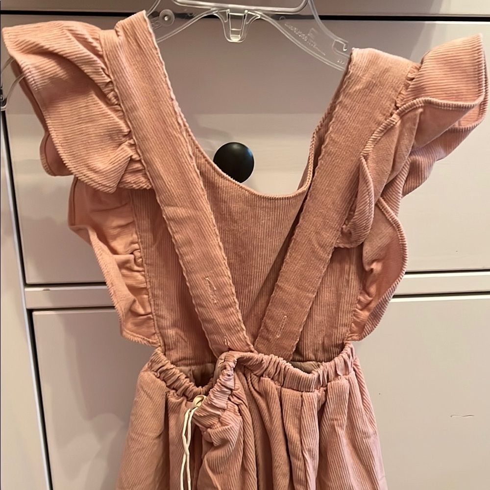 Pink Ruffle Sleeve jumper - Picture 3 of 4